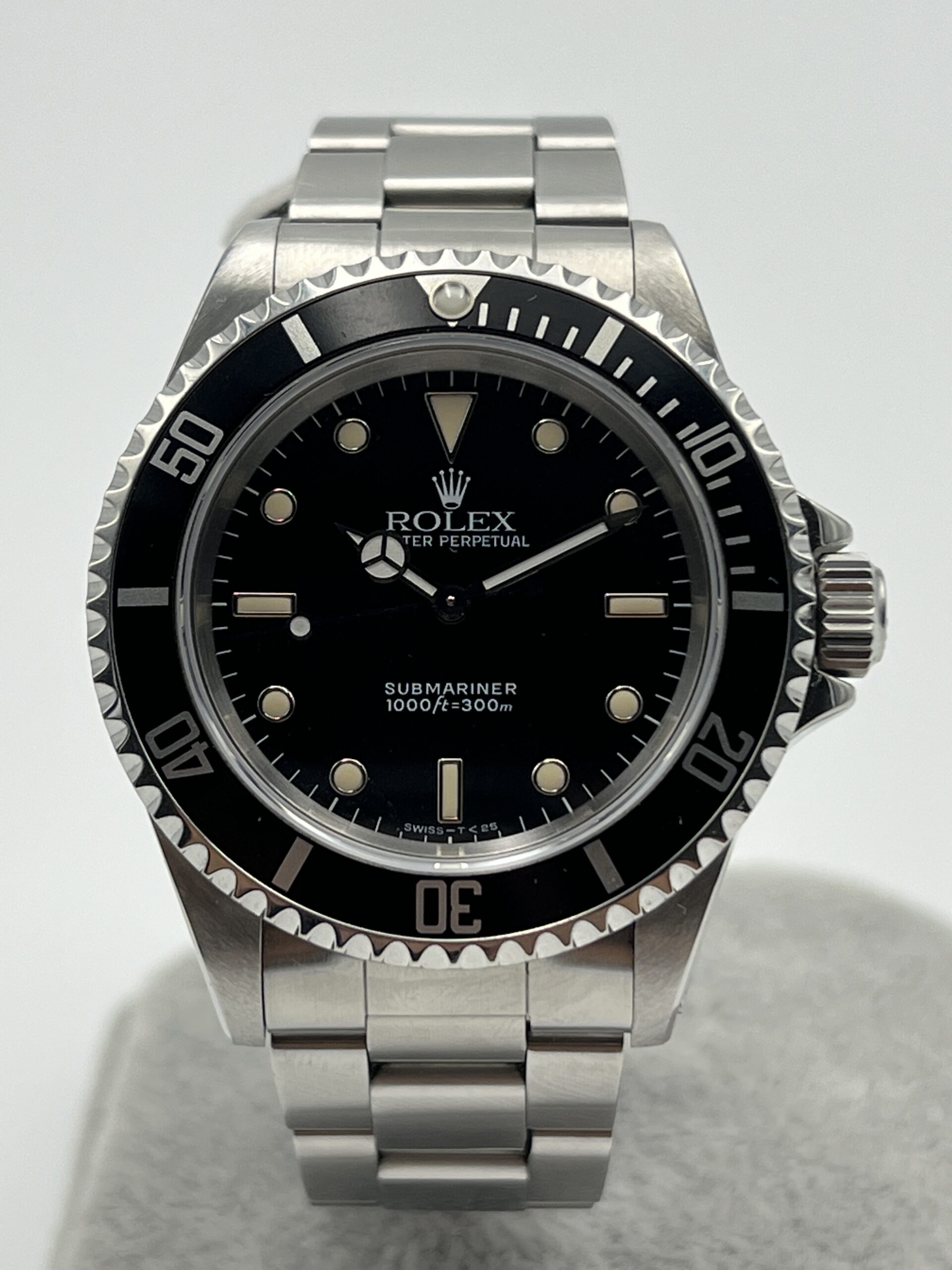 SOLD Rolex Submariner 14060 No Date E Serial Patina 1990 Box