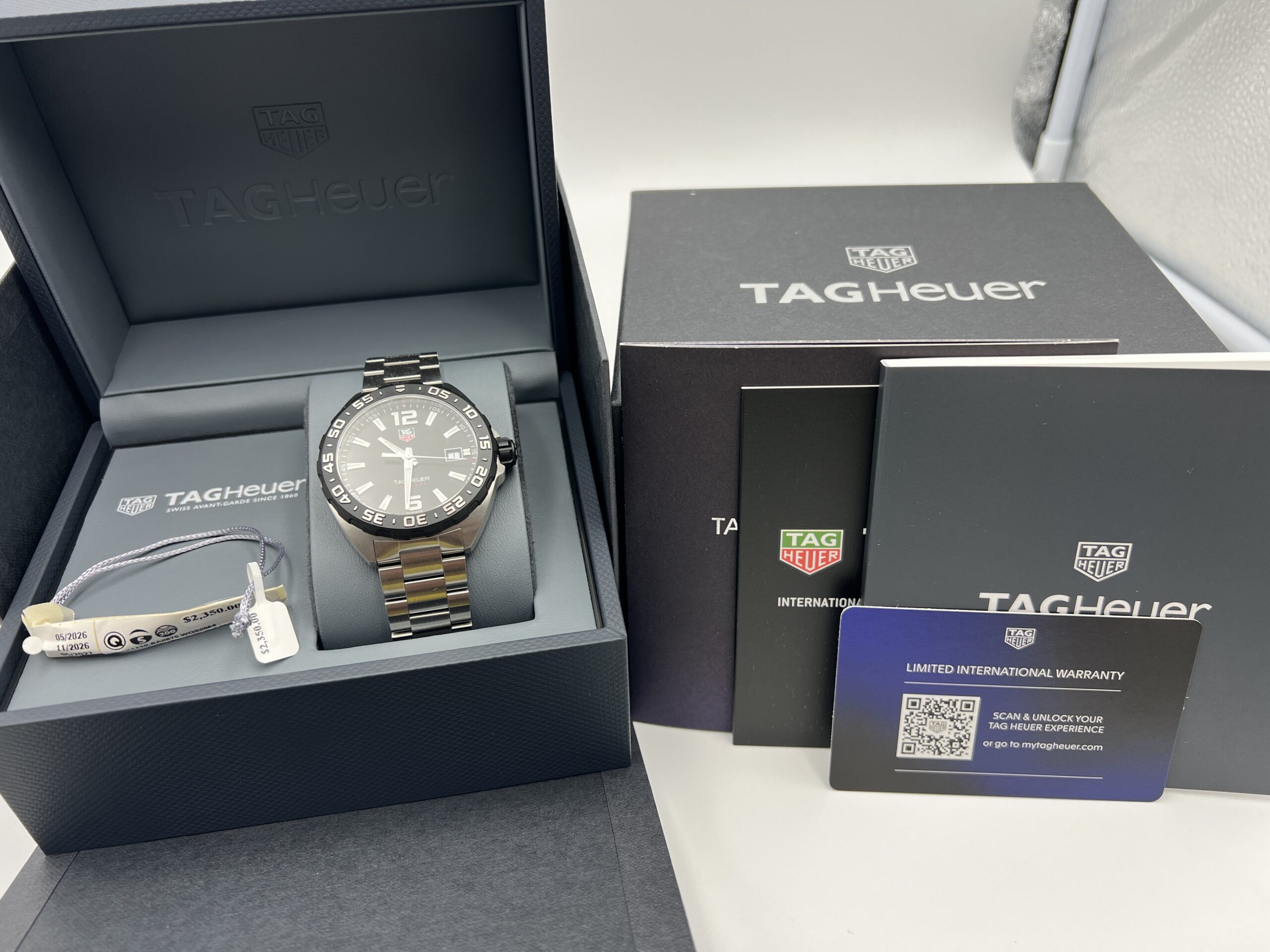 Tag heuer formula 1 on sale box