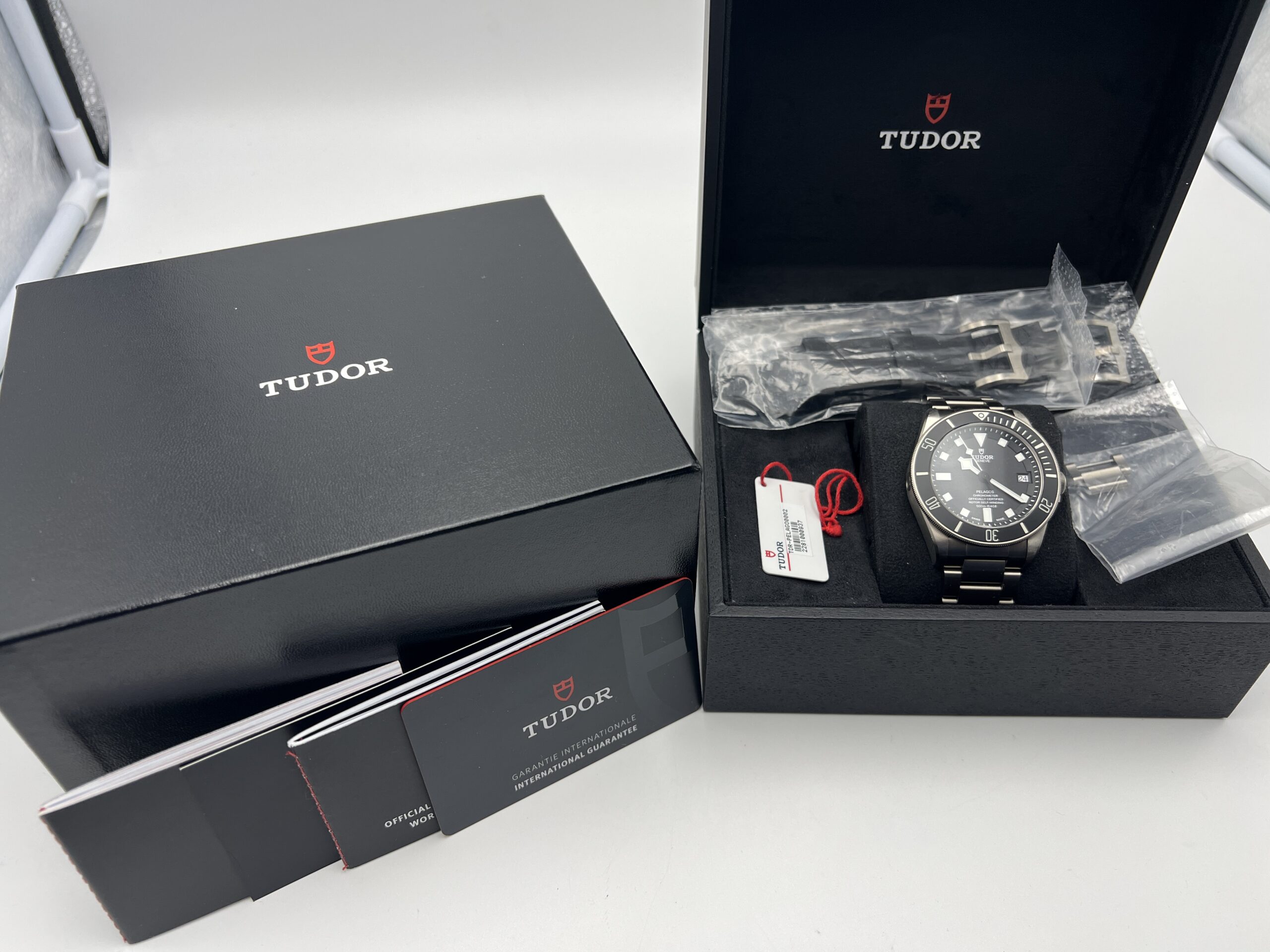 Tudor Pelagos Black 25600TN – 2022 – Box and Papers – Harbour Time