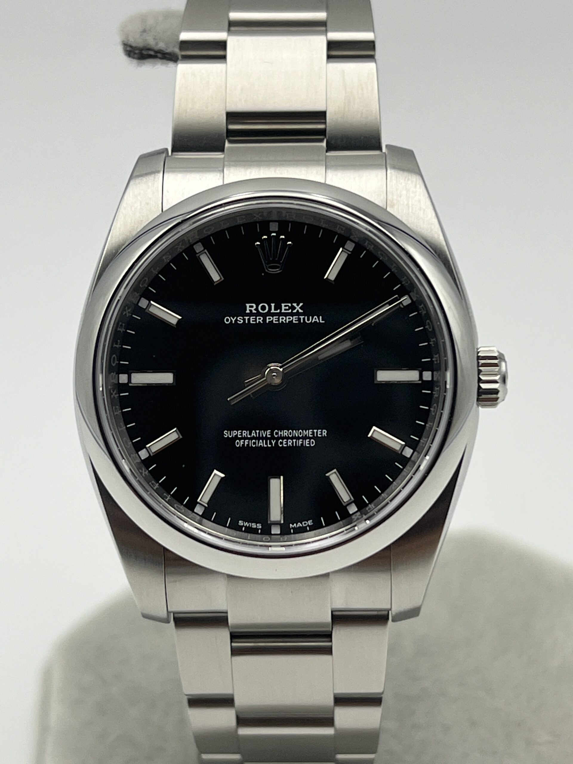 [SOLD] Rolex Oyster Perpetual 34 Black 114200 – 2020 – Box and Papers ...